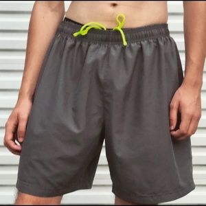 Under Armor fitted swim trunks